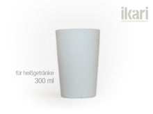 Lade das Bild in den Galerie-Viewer, Coming soon: Bio-Trinkbecher Thermo (to go) 0,3 L | weiß | Nachhaltig, Mehrweg, Biologisch